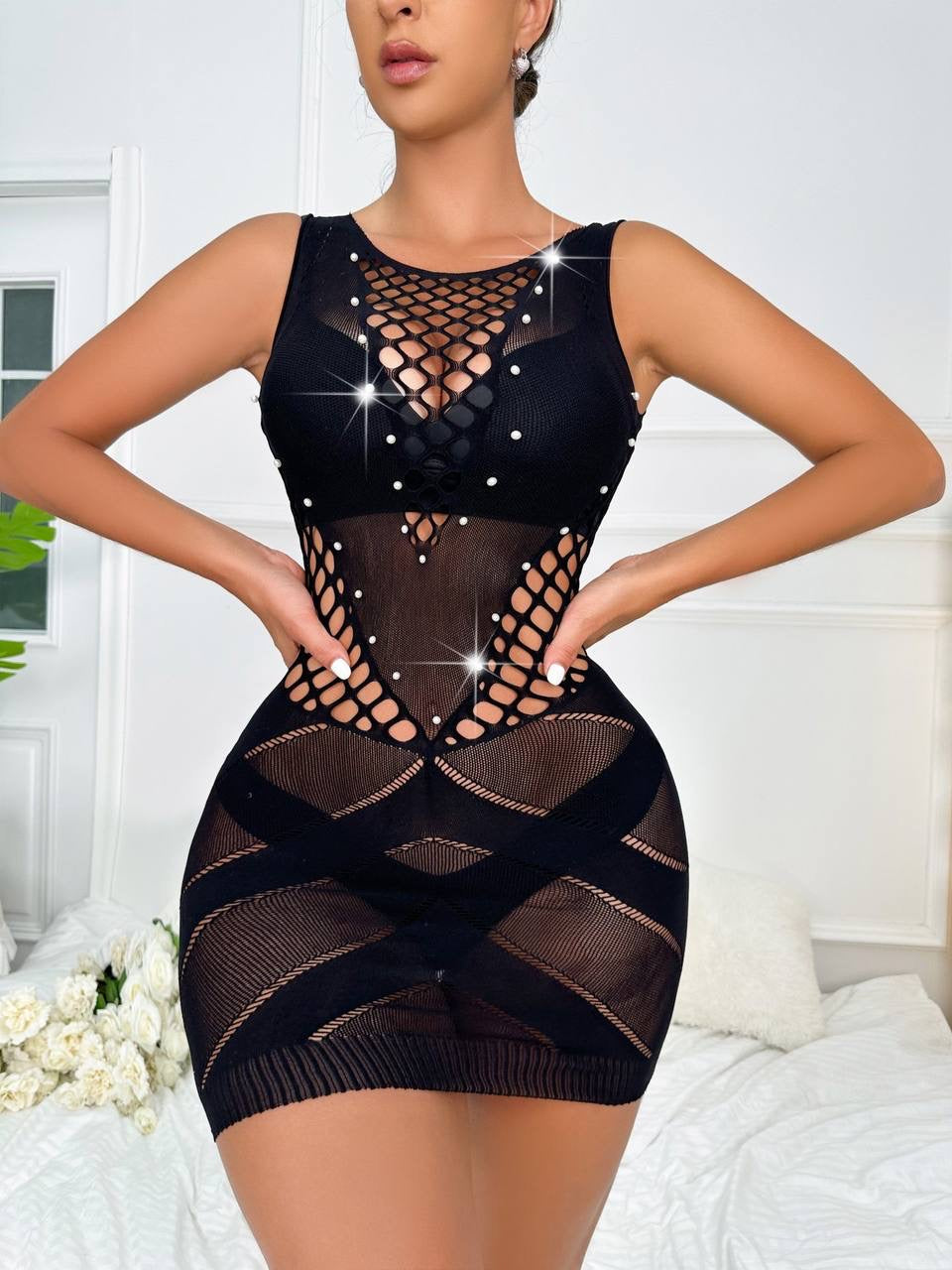 Fishnet Dress